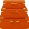 KARE Design Boîte Noah orange (3/Set)> Accessoires