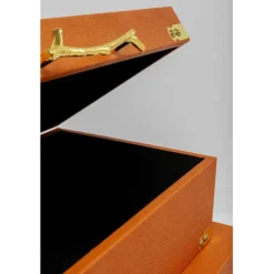 KARE Design Boîte Noah orange (3/Set)><noscript><img width=