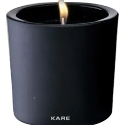 KARE Design Bougie parfumée Sandalwood noir 10cm> Accessoires