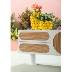 KARE Design Buffet Atomic blanc 183x76cm><noscript><img width=