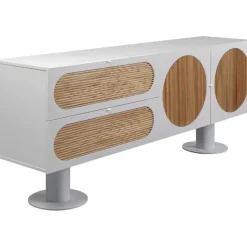 KARE Design Buffet Atomic blanc 183x76cm><noscript><img width=