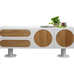 KARE Design Buffet Atomic blanc 183x76cm><noscript><img width=