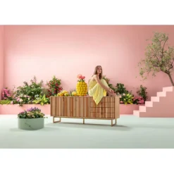 KARE Design Buffet Concertina nature 186x74cm><noscript><img width=