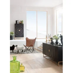 KARE Design Buffet Madeira foncé 177x75cm> Meubles