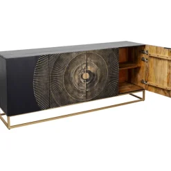 KARE Design Buffet Madeira foncé 177x75cm><noscript><img width=