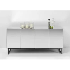 KARE Design Buffet Soran noir 160x45cm><noscript><img width=
