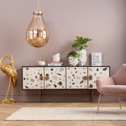 KARE Design Buffet Terrazzo 183x77cm><noscript><img width=