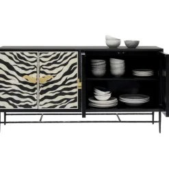 KARE Design Buffet Zebra 160x80cm><noscript><img width=