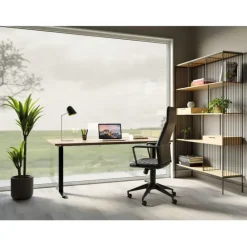 KARE Design Bureau Office Jackie chêne noir 160x80><noscript><img width=