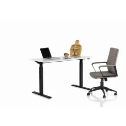 KARE Design Bureau Office noir blanc 160x80> Meubles