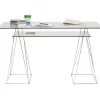 KARE Design Bureau Polar chromé 8 mm (verre trempé)> Meubles