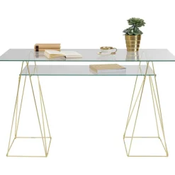 KARE Design Bureau Polar laiton-verre trempé 8mm><noscript><img width=