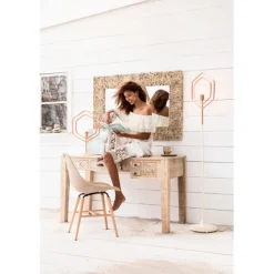 KARE Design Bureau Puro 6 tiroirs 135x60cm> Meubles