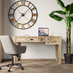 KARE Design Bureau Puro 6 tiroirs 135x60cm><noscript><img width=