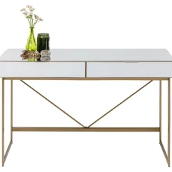 KARE Design Bureau Soran doré 120x50cm><noscript><img width=