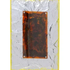 KARE Design Cadre décoratif Crumple rouge 60x90cm> Accessoires