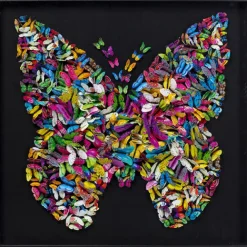 KARE Design Cadre décoratif Farfalla 120x120cm> Accessoires