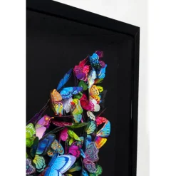 KARE Design Cadre décoratif Farfalla 120x120cm><noscript><img width=