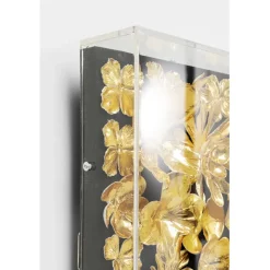 KARE Design Cadre décoratif Gold Flower 80x80cm><noscript><img width=