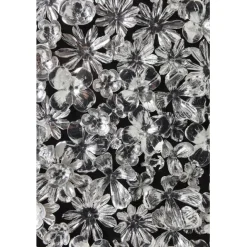 KARE Design Cadre décoratif Silver Flower 100x100cm><noscript><img width=