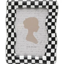 KARE Design Cadre photo Checker noir 13x18cm> Accessoires