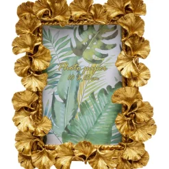 KARE Design Cadre photo Ginkgo Leaf doré 17x20cm> Accessoires