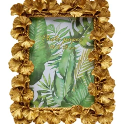 KARE Design Cadre photo Ginkgo Leaf doré 20x24cm> Accessoires