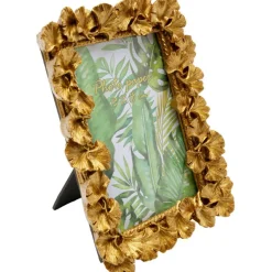 KARE Design Cadre photo Ginkgo Leaf doré 20x24cm> Accessoires