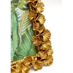 KARE Design Cadre photo Ginkgo Leaf doré 20x24cm><noscript><img width=