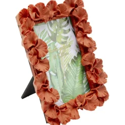 KARE Design Cadre photo Ginkgo Leaf orange 17x20cm> Accessoires