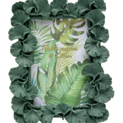 KARE Design Cadre photo Ginkgo Leaf vert 17x20cm> Accessoires