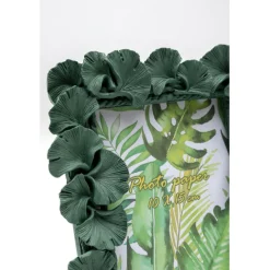 KARE Design Cadre photo Ginkgo Leaf vert 17x20cm><noscript><img width=