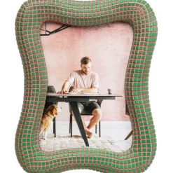 KARE Design Cadre photo Wavy vert 13x18cm> Accessoires