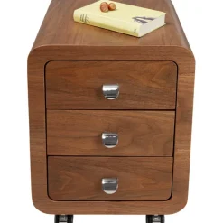 KARE Design Caisson a roulettes Club noyer> Meubles