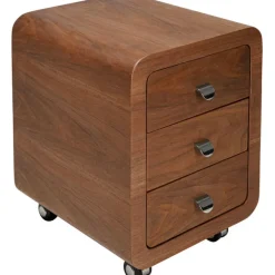 KARE Design Caisson a roulettes Club noyer> Meubles