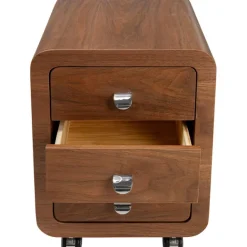 KARE Design Caisson a roulettes Club noyer><noscript><img width=