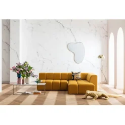 KARE Design Canapé angle Belami Velvet Amber droit> Meubles