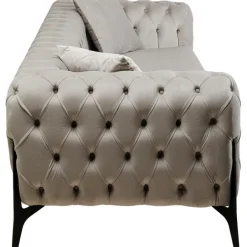 KARE Design Canapé Bellissima 3-places taupe 240cm><noscript><img width=