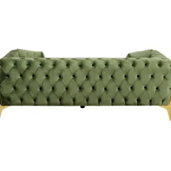 KARE Design Canapé Bellissima 2-places velours vert 200cm><noscript><img width=