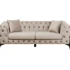 KARE Design Canapé Bellissima 2-places velours taupe 200cm> Meubles