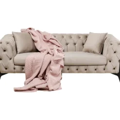 KARE Design Canapé Bellissima 2-places velours taupe 200cm><noscript><img width=