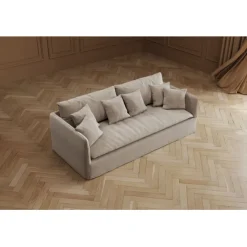 KARE Design Canapé Boheme 3,5 places crème 230cm><noscript><img width=