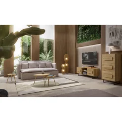 KARE Design Canapé Boheme 3,5 places crème 230cm><noscript><img width=