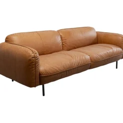 KARE Design Canapé Calgary cuir marron clair 228cm> Meubles