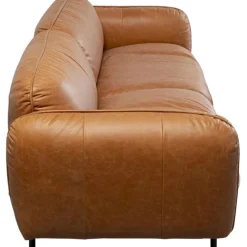 KARE Design Canapé Calgary cuir marron clair 228cm><noscript><img width=
