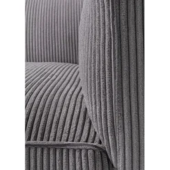 KARE Design Canapé Cubetto Cord 3-places gris clair 220cm><noscript><img width=
