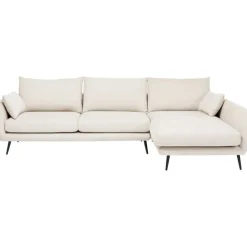KARE Design Canapé d angle Amalfi droite crème 275cm> Meubles