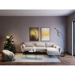 KARE Design Canapé d angle Amalfi droite crème 275cm><noscript><img width=
