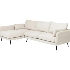 KARE Design Canapé d angle Amalfi gauche crème 275cm><noscript><img width=