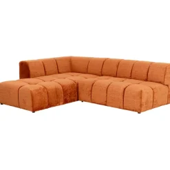KARE Design Canapé d angle Belami rouille gauche 265cm> Meubles